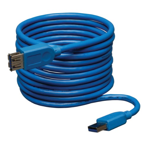 Tripp Lite U324-010 USB 3.0 SuperSpeed Extension Cable (A M/F), Blue, 10 ft. (3.05 m)