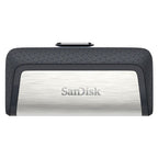 SanDisk 173338 USB flash drive 64 GB USB Type-A / USB Type-C Black, Silver