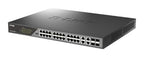 D-Link DSS-200G-28MPP network switch Managed L2 Gigabit Ethernet (10/100/1000) Power over Ethernet (PoE) 1U Grey