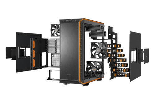 be quiet! Dark Base 900 Midi Tower Black, Orange