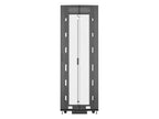 Vertiv VR3157SP rack cabinet 48U Freestanding rack Black, Transparent