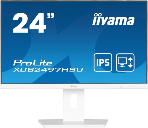 iiyama ProLite 24” IPS technology panel with height adjustable stand and 100Hz refresh rate