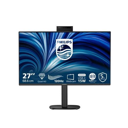 Philips 27B2N3500JH computer monitor 68.6 cm (27") 2560 x 1440 pixels Quad HD LCD Black