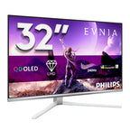 Philips Evnia 8000 32M2N8900P/00 computer monitor 80 cm (31.5") 3840 x 2160 pixels 4K Ultra HD QD-OLED White