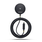 StarTech.com Qi2.2 Certified 25W Magnetic Wireless Charging Pad with 6.6ft (2m) USB-C Tethered Cable, MagSafe Compatible for iPhone 17/16 Pro/Pro Max, Black