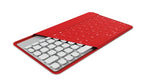 Logitech Keys-To-Go QWERTZ German Bluetooth Red