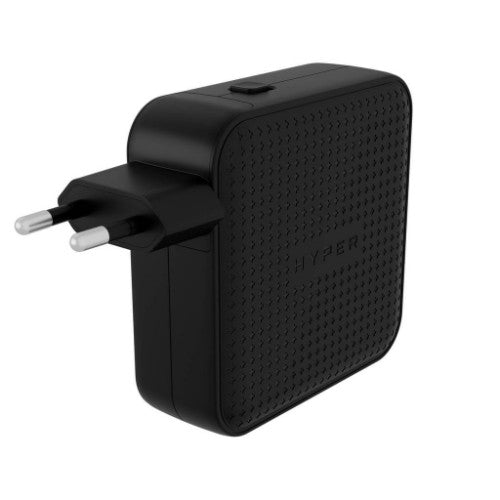 HYPER HyperJuice 100W USB-C GaN Travel Charger - Black