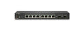 SonicWall SWS12-8 Managed L2 Gigabit Ethernet (10/100/1000) Black