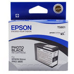 Epson C13T580100/T5801 Ink cartridge foto black 80ml for Epson Stylus Pro 3800/3880