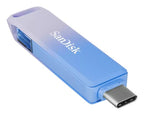 SanDisk Creator Phone Drive USB flash drive 128 GB USB Type-C / Lightning 3.2 Gen 1 (3.1 Gen 1) Blue, Lilac