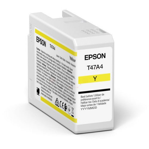 Epson C13T47A400/T47A4 Ink cartridge yellow 50ml for Epson SC-P 900