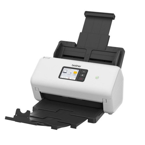 Brother ADS-4550W ADF scanner 600 x 600 DPI Black, White