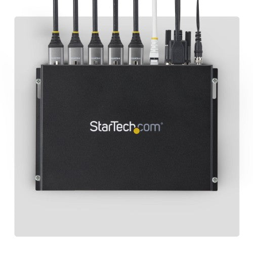 StarTech.com 2x2 HDMI Video Wall Controller - 4K 60Hz HDMI 2.0 Video Input to 4x 1080p Output - Video Wall Processor for Multi Screen Display - Video Wall Splitter - RS232/Ethernet Control - TAA