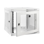 Tripp Lite SRW9UDPW SmartRack 9U Low-Profile Switch-Depth-Plus Wall-Mount Mini Rack Enclosure, White