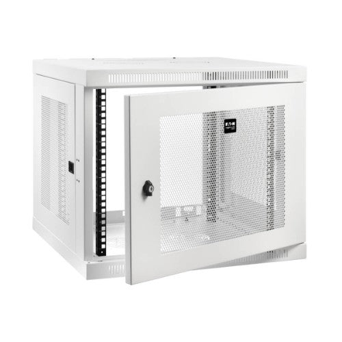 Tripp Lite SRW9UDPW SmartRack 9U Low-Profile Switch-Depth-Plus Wall-Mount Mini Rack Enclosure, White