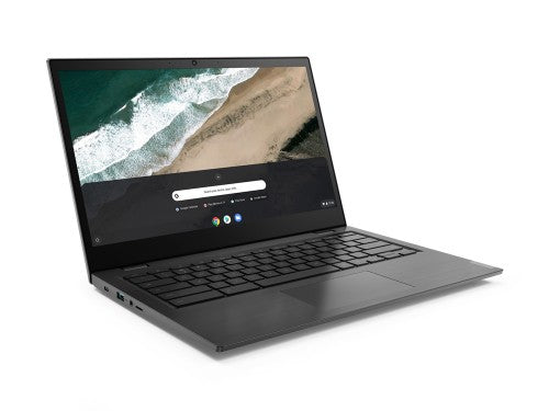 Lenovo Chromebook S345-14AST AMD A4 A4-9120C 35.6 cm (14") Full HD 4 GB DDR4-SDRAM 32 GB eMMC Wi-Fi 5 (802.11ac) ChromeOS Grey