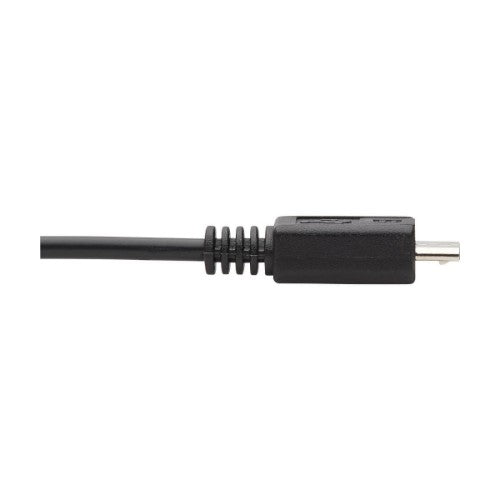 Tripp Lite NPOE-SPL-G-5VMU PoE to USB Micro-B and RJ45 Active Splitter - 802.af, 48V to 5V 1A, Up to 328.08 ft. (100 m)