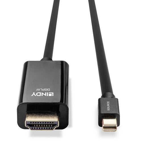 Lindy 1m Mini DisplayPort to HDMI 10.2G Cable