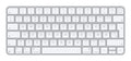 Apple Magic keyboard Universal USB + Bluetooth QWERTY Danish White