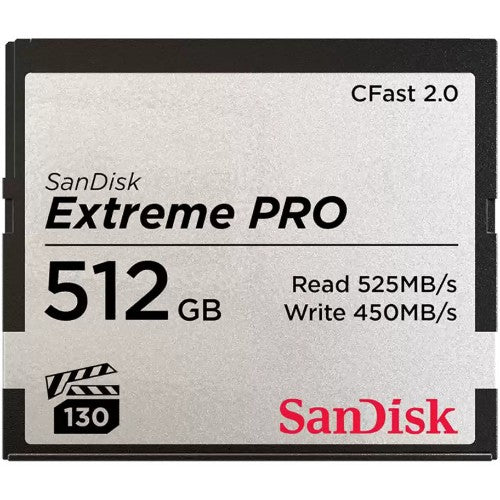 SanDisk Extreme Pro 512 GB CFast 2.0
