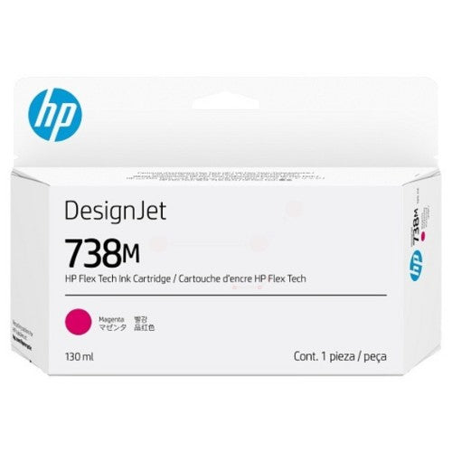 HP A24VNA/738M Ink cartridge magenta 130ml for HP DesignJet T 950/XT 950