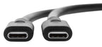 Targus ACC928GLX USB cable USB 2.0 2 m USB C Black