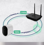 Arlo Pro 5 2K+ Outdoor Security Camera, 3-cam