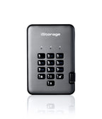 iStorage diskAshur PRO2 diskAshur PRO² HDD 3TB | Secure Portable Hard Drive |FIPS 140-2 Level 3 certified | AES-XTS 256-bit Hardware Encryption | PIN protected | OS & Platform Independent |GDPR, TAA Compliant|Brute force hack defence | Dust/Water Resistan