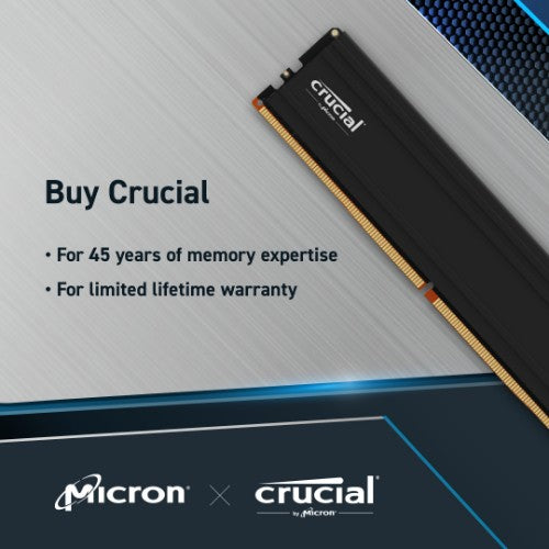Crucial Pro CP2K16G60C48U5 memory module 32 GB 2 x 16 GB DDR5 288-pin DIMM