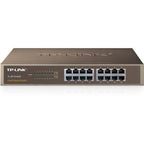 TP-Link TL-SF1016DS network switch Unmanaged Fast Ethernet (10/100) 1U Black