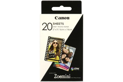 Canon 3214C002 Photo cartridge Zink 5x7,6cm Pack=20 for Canon Zoemini