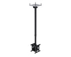 Ergonomic Solutions SpacePole Digital Signage Back to back, telescopic ceiling mount for screens up to 43" (VESA 100 and VESA 200)