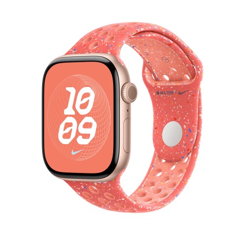 Apple MYLG3ZM/A smart wearable accessory Band Orange Fluoroelastomer