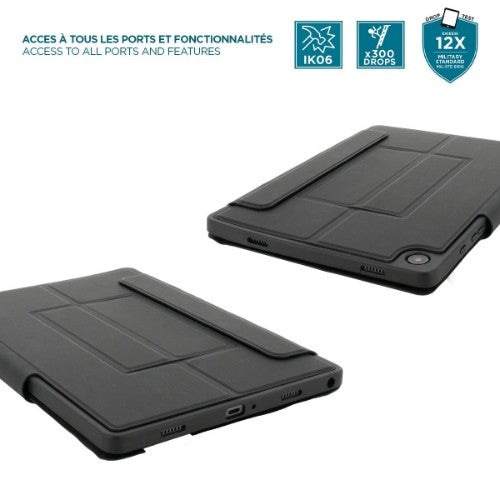 Mobilis 029035 tablet case 27.9 cm (11") Folio Black