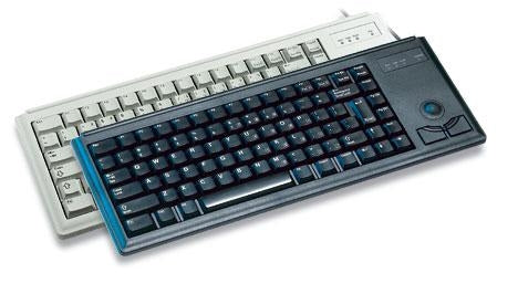 CHERRY Compact G84-4400, light grey, RB keyboard PS/2