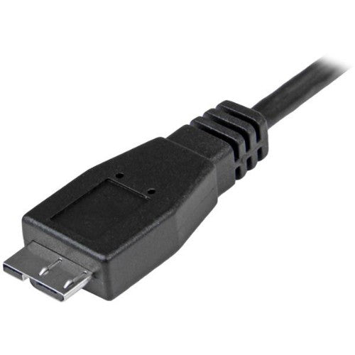 StarTech.com 1.6ft (50cm) USB-C to Micro USB-B Cable, USB 10Gbps, Data Cord, 3A, USB C to Micro-B Data Transfer Cable