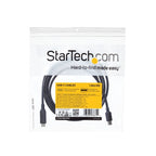 StarTech.com 6ft (1.8m) USB-C to Mini DisplayPort Cable - 4K 60Hz - Black