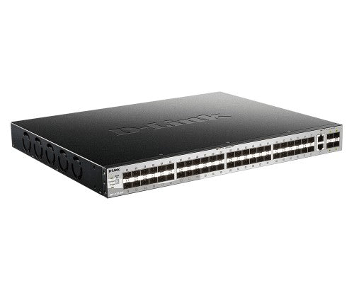 D-Link 48 x SFP ports Layer 3 Stackable Managed Gigabit Switch