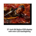 Apple Studio Display XDR - Standard glass - Tilt- and height-adjustable stand