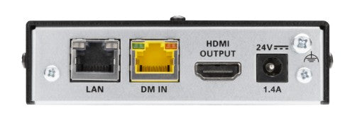 Crestron HD-RXU-4KZ-101-E AV extender AV receiver Black