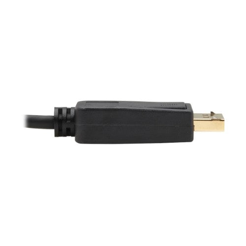 Tripp Lite U444-006-DP-BD USB-C to DisplayPort Bi-Directional Active Adapter Cable (M/M), 4K 60 Hz, HDR, Locking DP Connector, 6 ft. (1.8 m)