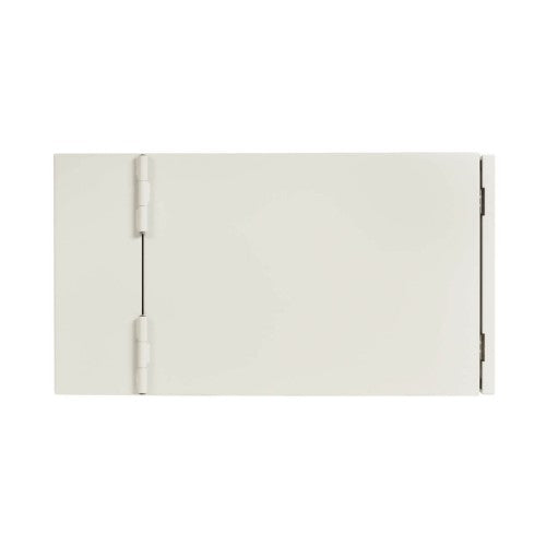 Tripp Lite SRN4G9USDP SmartRack Industrial Enclosure with Lock - NEMA 4, Wall Mount, Metal Construction, Hinged Back, 32 in. Depth, 9U, Gray