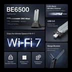 TP-Link BE6500 WLAN 2882 Mbit/s