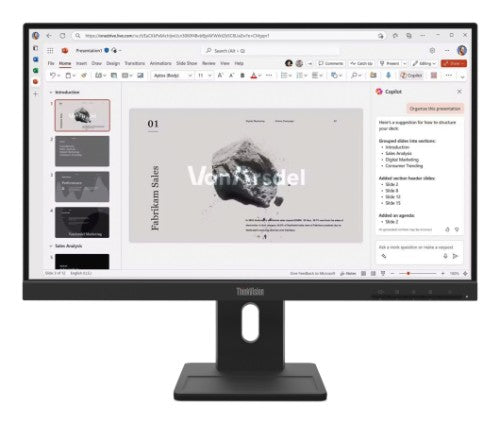 Lenovo ThinkVision E22-40 computer monitor 54.6 cm (21.5") 1920 x 1080 pixels Full HD LCD Black