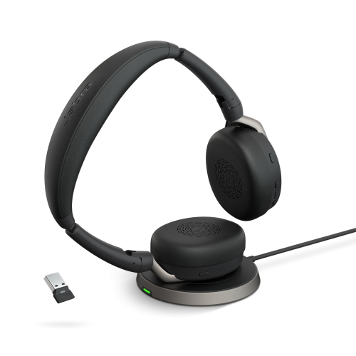 Jabra Evolve2 65 Flex - Link380a UC Stereo (Wireless Charging)