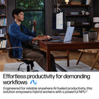 HP EliteBook 8 G1a Next Gen AI PC Wolf Pro Security Edition Copilot+ PC AMD Ryzen AI 7 PRO PRO 350 Laptop 40.6 cm (16") WUXGA 64 GB DDR5-SDRAM 1 TB SSD Wi-Fi 7 (802.11be) Windows 11 Pro Silver