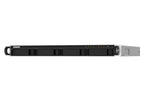 QNAP TS-432PXU NAS Rack (1U) Annapurna Labs Alpine AL-324 2 GB DDR4 0 TB QNAP Turbo System Black