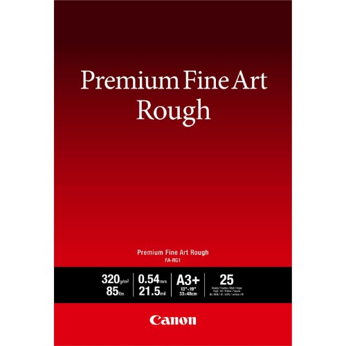 Canon FA-RG1 Premium Fine Art Rough Paper, A3 Plus, 25 sheets