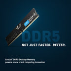 Crucial CT8G56C46U5T memory module 8 GB 1 x 8 GB DDR5 288-pin DIMM ECC