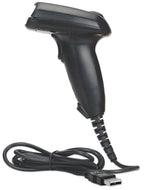 Manhattan Long Range CCD Handheld Barcode Scanner, USB, 500mm Scan Depth, Cable 1.5m, Max Ambient Light 10,000 lux (sunlight), Black, Three Year Warranty